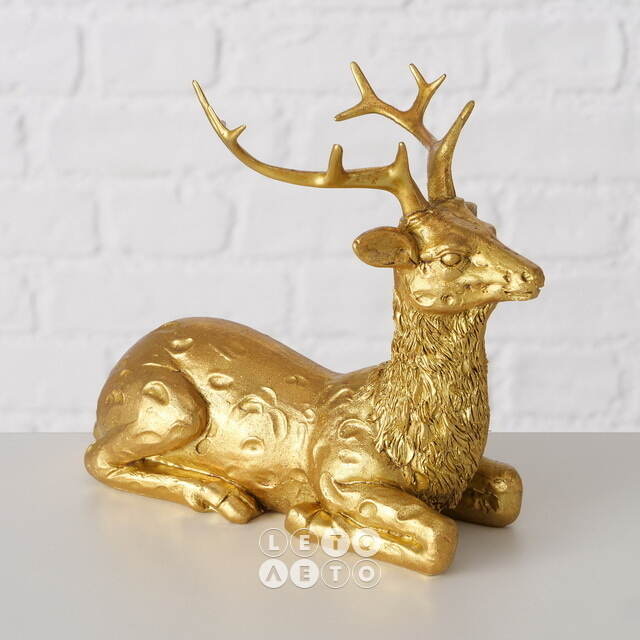 Декоративная фигурка Олень Джентл 17 см Boltze