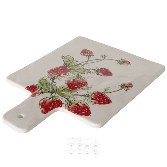 Доска для подачи Sweet Strawberries 34*24 см Boltze