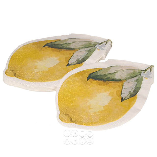 Бумажные салфетки Lemon 16 см, 12 шт Boltze