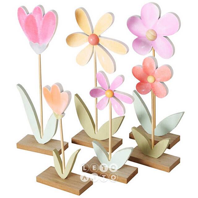 Набор декоративных фигур Spring Wonder 21-31 см, 2 шт Boltze