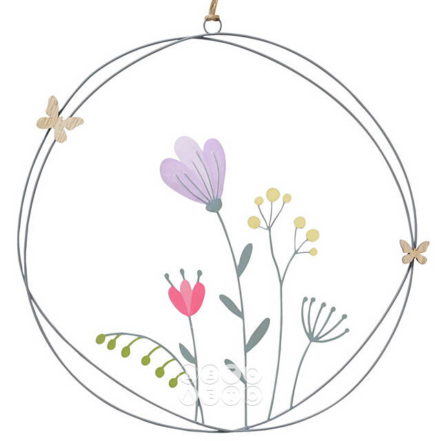 Декоративное панно Violet Floweret 30 см Boltze