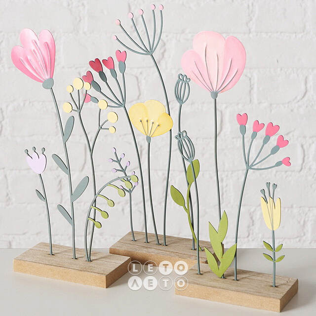 Декоративная фигура Floweret: Цветы Париса 25 см Boltze