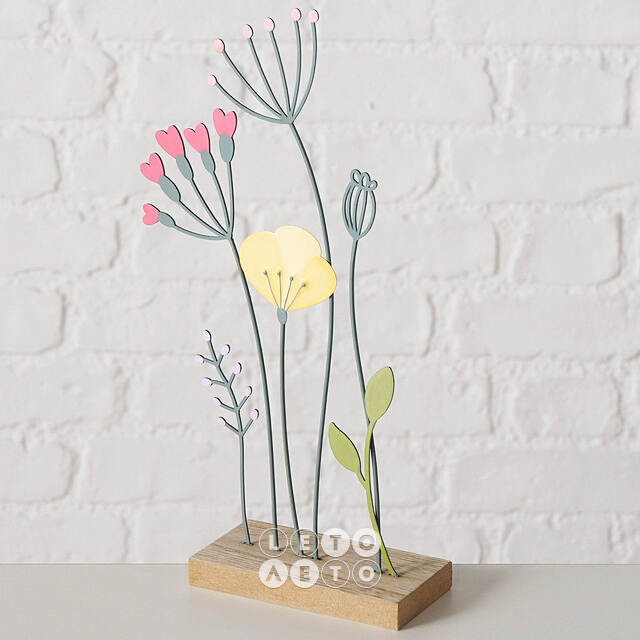 Декоративная фигура Floweret: Цветы Париса 25 см Boltze
