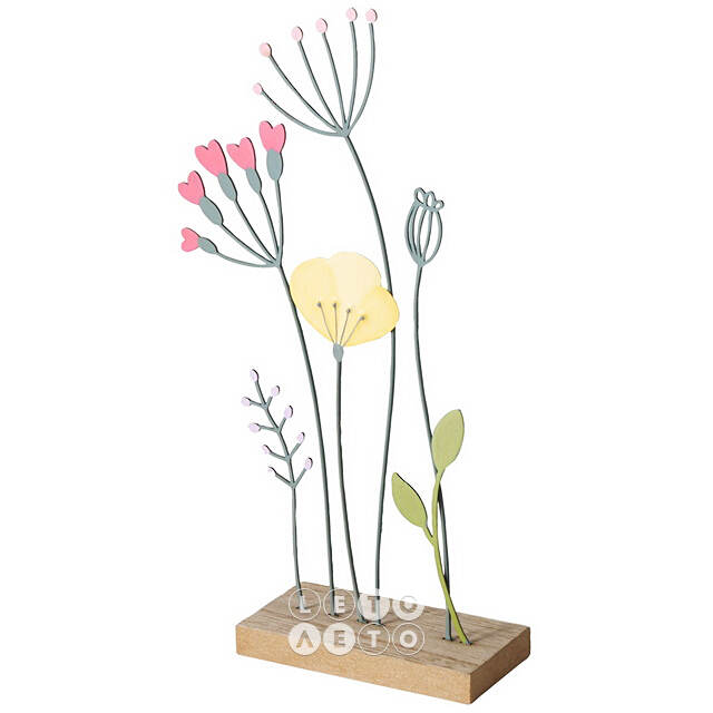 Декоративная фигура Floweret: Цветы Париса 25 см Boltze
