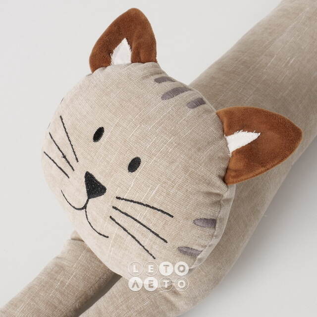 Дверной стоппер Кот Christopher 76*22 см Boltze
