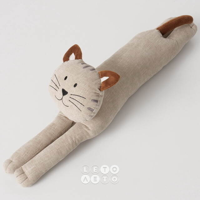 Дверной стоппер Кот Christopher 76*22 см Boltze