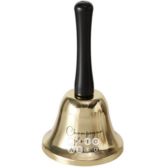 Настольный колокольчик Champagne Please 14 см Boltze