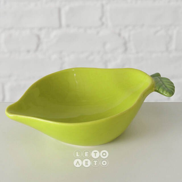 Глубокое блюдо Juicy Lime 17*10 см, салатовое Boltze