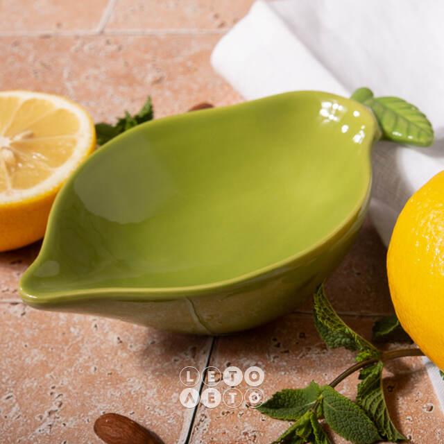 Соусник Juicy Lime 17*10 см, зеленый Boltze