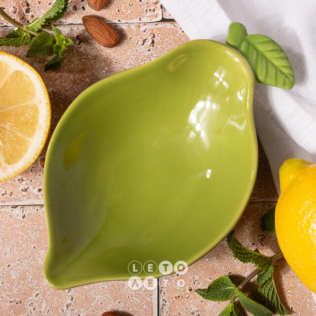 Соусник Juicy Lime 17*10 см, зеленый Boltze