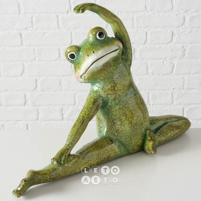 Декоративная фигурка для сада Frog Yogi 35 см Boltze