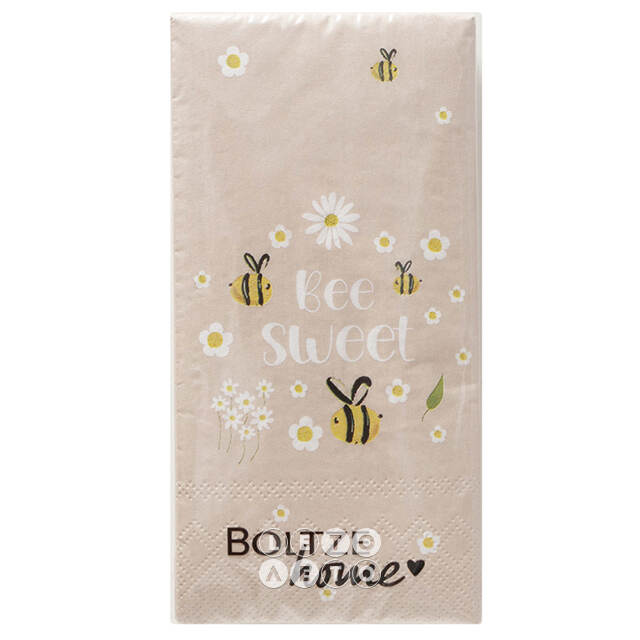 Бумажные салфетки Honey: Bee 17*8 см, 16 шт Boltze