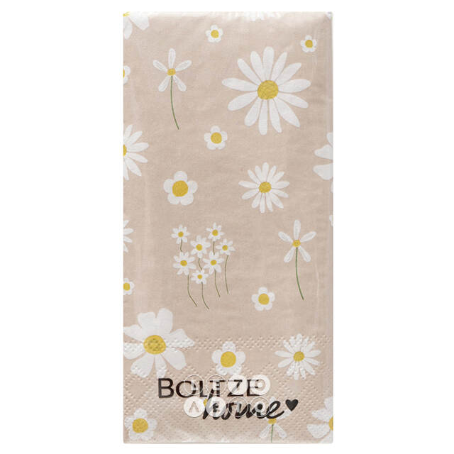 Бумажные салфетки Honey: Camomile 17*8 см, 16 шт Boltze