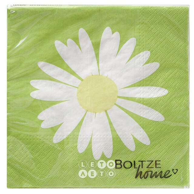 Бумажные салфетки Daisie 17*17 см, 20 шт Boltze