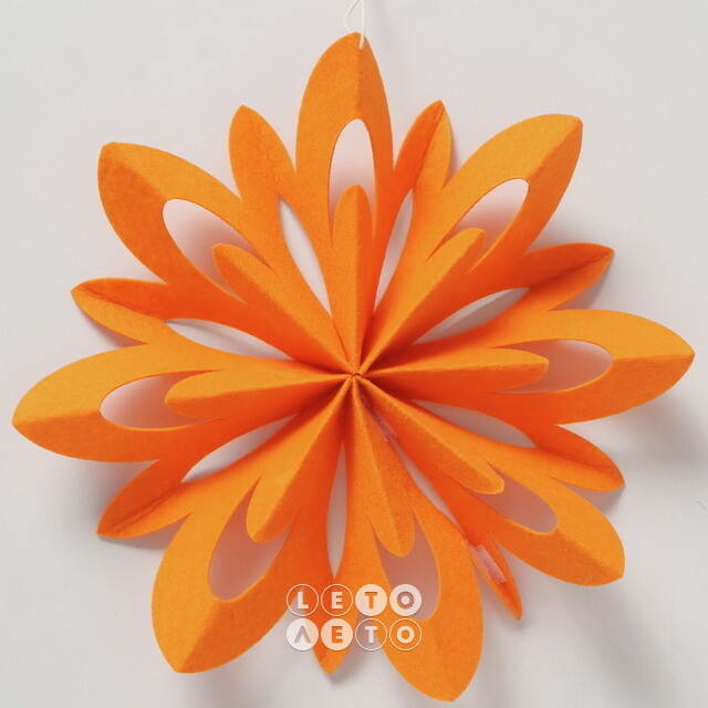 Набор подвесных украшений Autumn Flowers 30 см, 6 шт Boltze