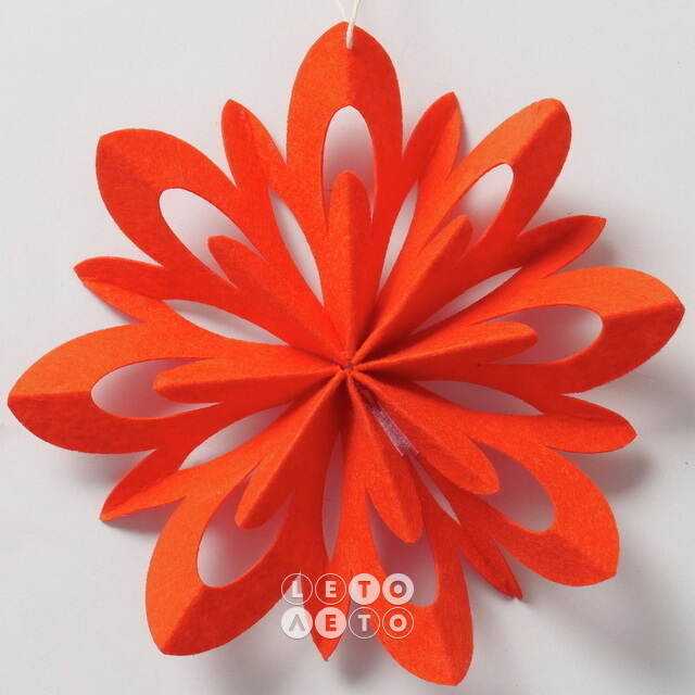 Набор подвесных украшений Autumn Flowers 20 см, 6 шт Boltze