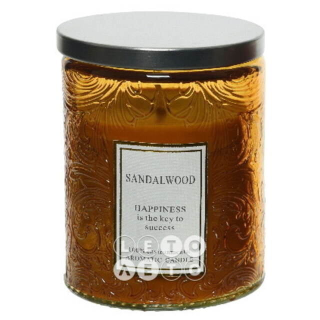 Ароматическая свеча Enjoing Life Series: Sandalwood 9 см, 32 часа горения Kaemingk