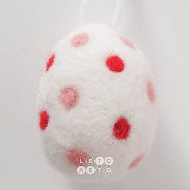 Пасхальные украшения Яйца Pink Easter 6 см, 4 шт, подвеска Boltze