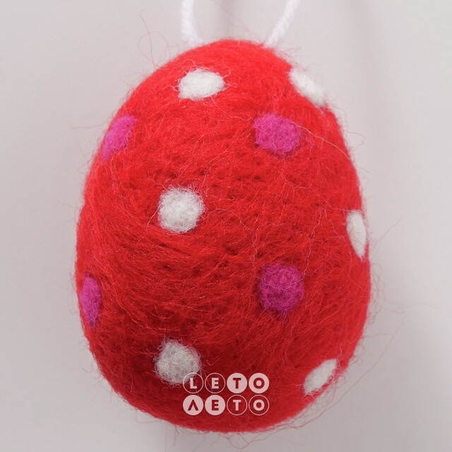 Пасхальные украшения Яйца Pink Easter 6 см, 4 шт, подвеска Boltze