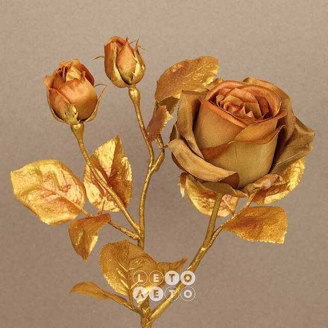 Искусственная роза Evening Star: Caramella 48 см EDG