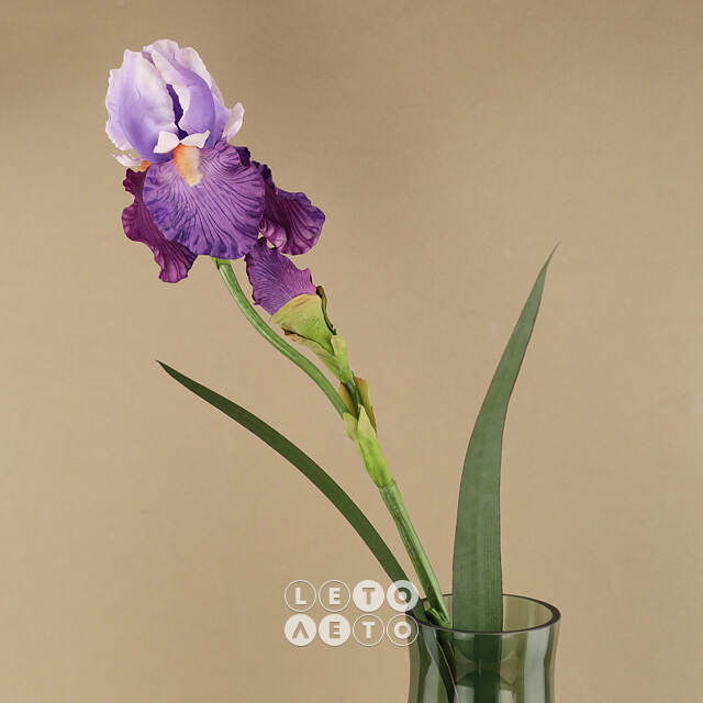 Искусственный цветок Ирис - Viola de Mar 75 см EDG
