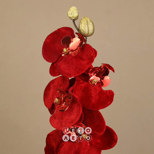 Искусственная орхидея Royal Ruby 67 см Kaemingk