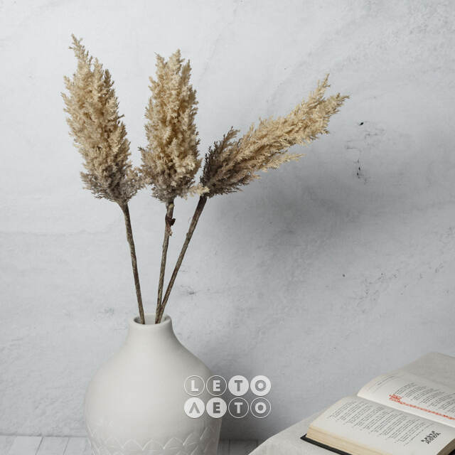 Декоративная ветка с перьями Coral Serenity: Terracotta 88 см Kaemingk