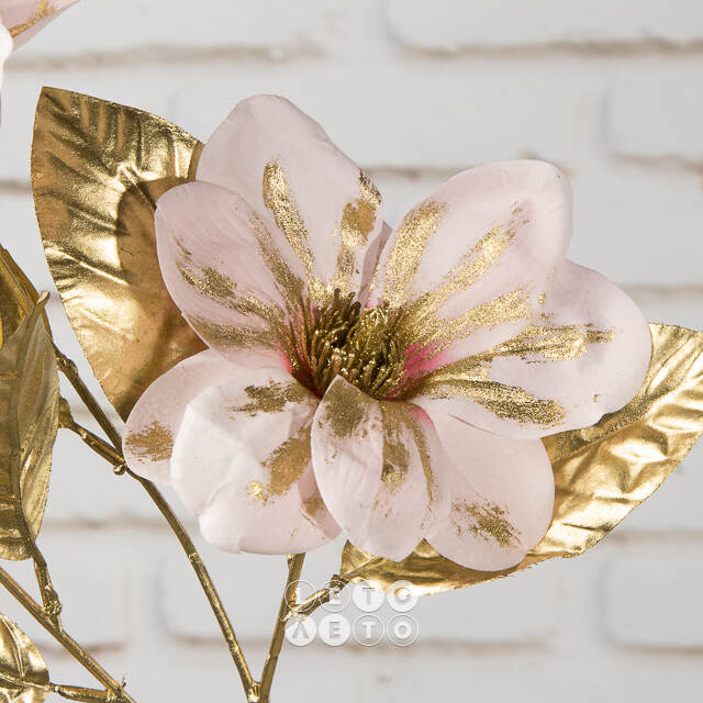 Искусственная Магнолия Rose Shadow 70 см Kaemingk