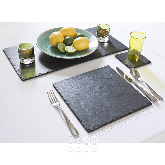 Поднос для закусок, 20*20 см, сланец Koopman
