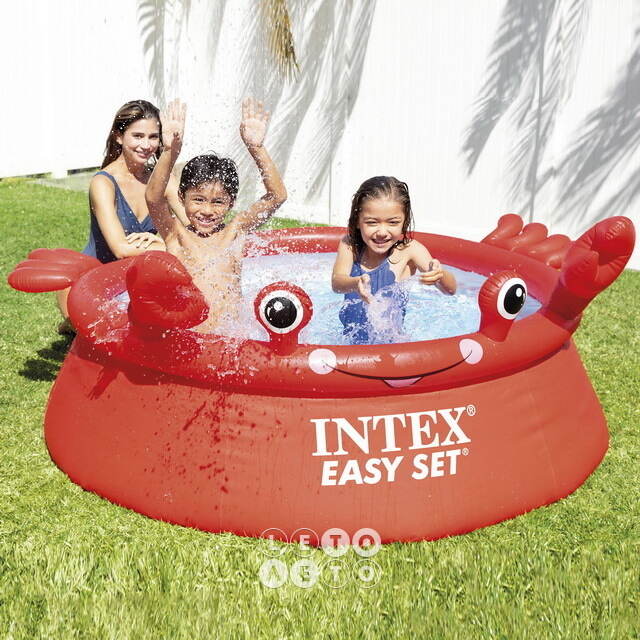 Надувной бассейн 26100 Intex Easy Set - Happy Crab 183*51 см INTEX
