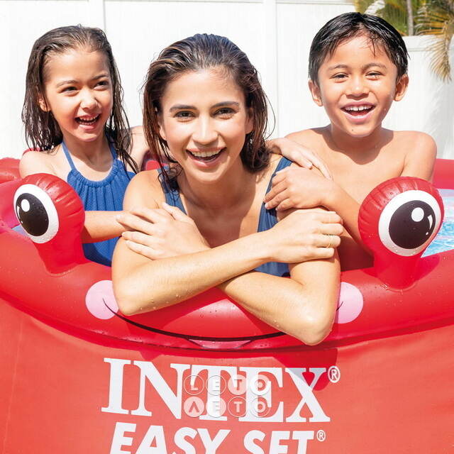 Надувной бассейн 26100 Intex Easy Set - Happy Crab 183*51 см INTEX