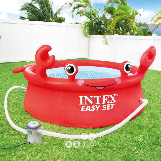 Надувной бассейн 26100 Intex Easy Set - Happy Crab 183*51 см INTEX