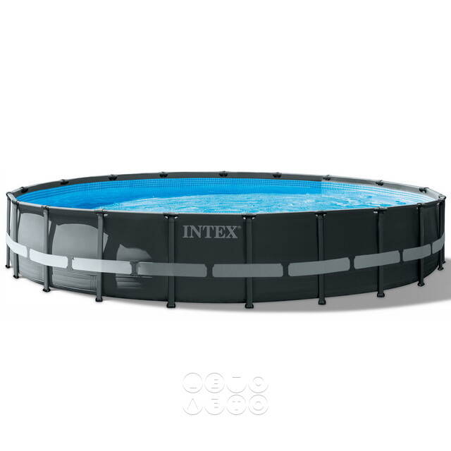 Каркасный бассейн 26334 Intex Ultra XTR Frame 610*122 см, песочный фильтр, аксессуары INTEX