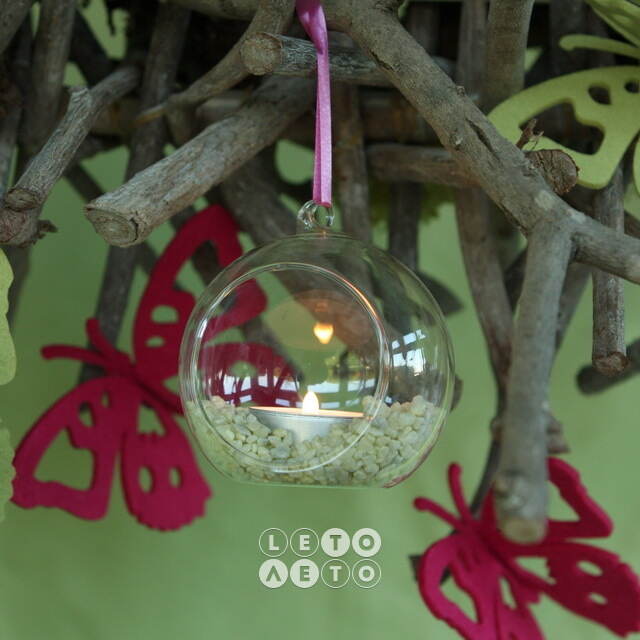 Стеклянный шар для декора Melone 8 см Ideas4Seasons