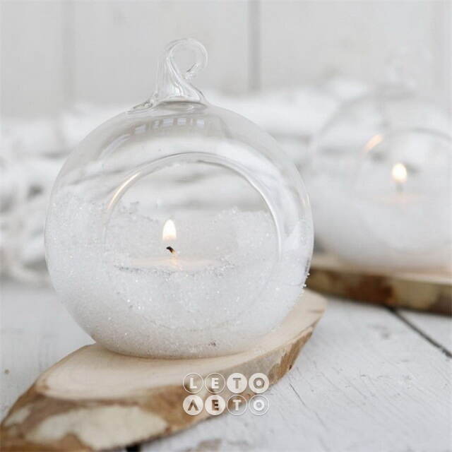 Стеклянный шар для декора Merona 10 см Ideas4Seasons