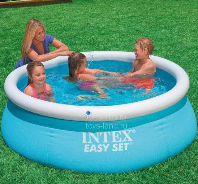 Надувной бассейн 28101 Intex Easy Set 183*51 см INTEX