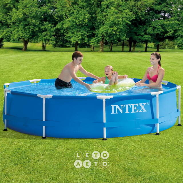Каркасный бассейн 28200 Intex Metal Frame 305*76 см INTEX