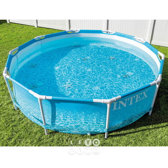 Каркасный бассейн 28206 Intex Metal Frame Beachside 305*76 см INTEX