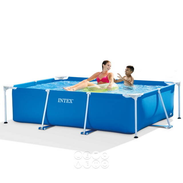 Прямоугольный каркасный бассейн 220*150*60 см INTEX