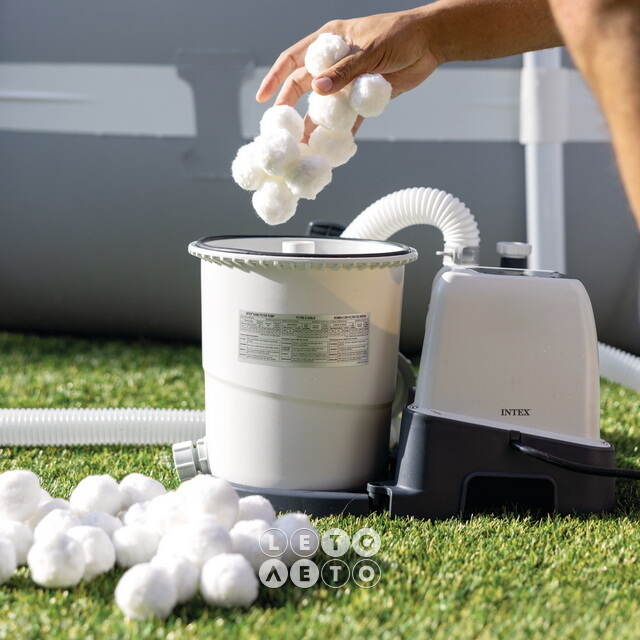 Наполнитель для песчаных фильтров Fiber Ball 500 гр INTEX