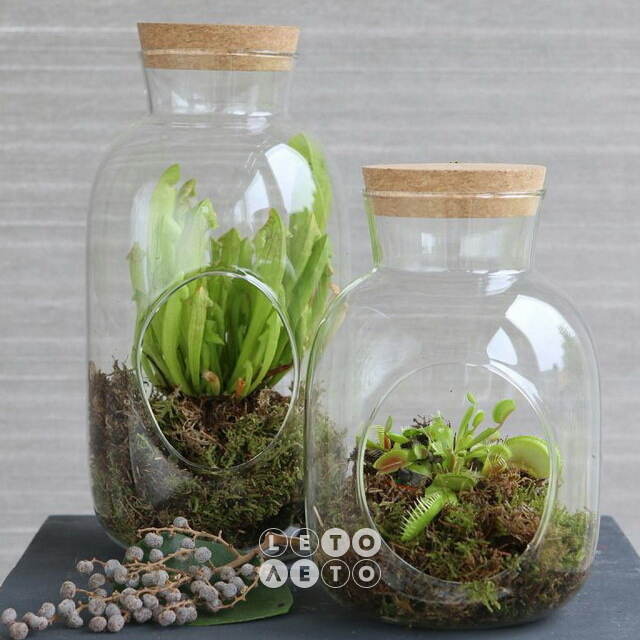 Стеклянная колба для декора Камадоре 18 см Ideas4Seasons