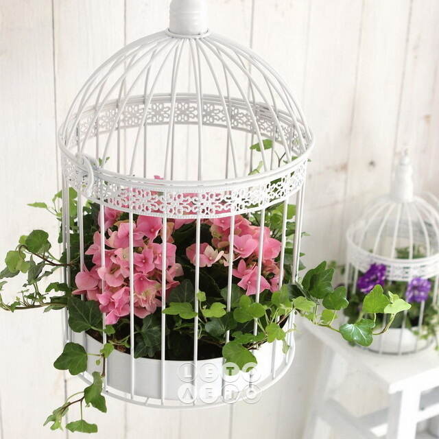 Декоративные клетки Elfia 27-38 см белые, 2 шт Ideas4Seasons