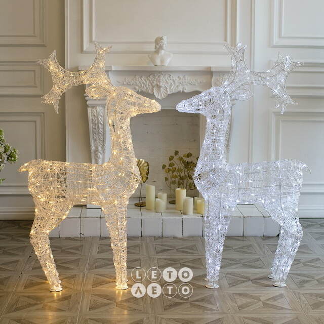 Светодиодный олень Арни 150 см, 220 теплых белых LED ламп, IP44 Winter Deco