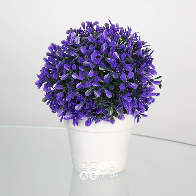 Искусственное растение в горшке Erba Viola Scuro 20 см Koopman