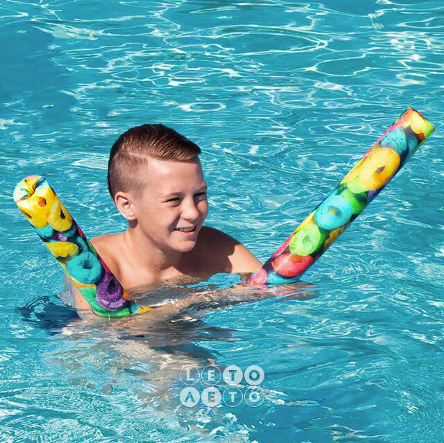 Нудл для плавания Aqua Stick - Donuts 122 см Bestway