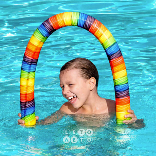 Нудл для плавания Aqua Stick - Rainbow 122 см Bestway