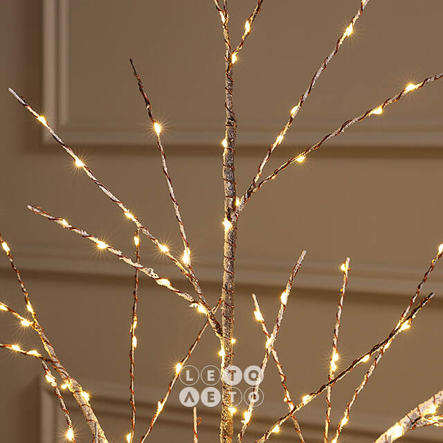 Светодиодное дерево Cunnington 120 см, 300 теплых белых микро LED ламп, IP44 Winter Deco