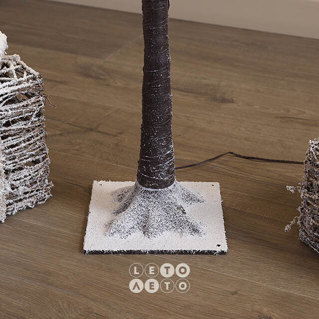 Светодиодное дерево Cunnington 120 см, 300 теплых белых микро LED ламп, IP44 Winter Deco