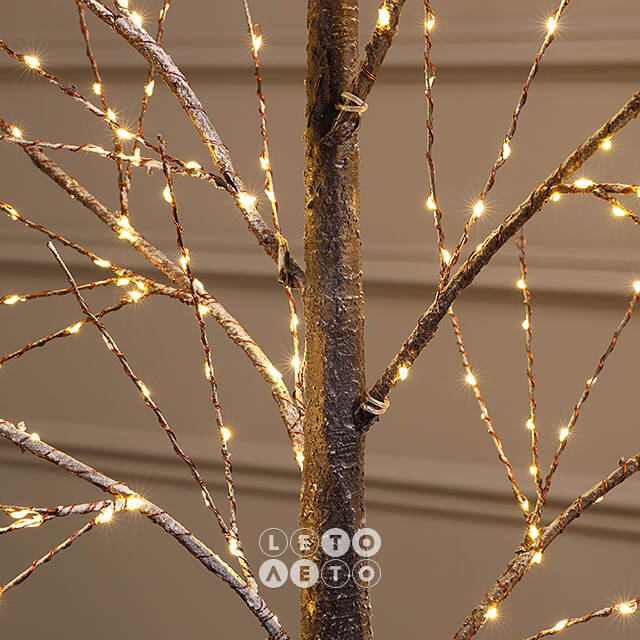 Светодиодное дерево Cunnington 150 см, 400 теплых белых микро LED ламп, IP44 Winter Deco
