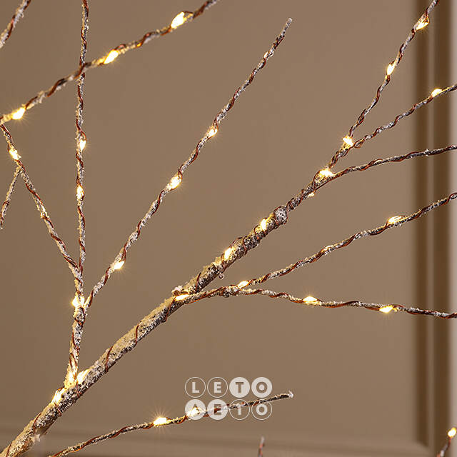 Светодиодное дерево Cunnington 210 см, 750 теплых белых микро LED ламп, IP44 Winter Deco